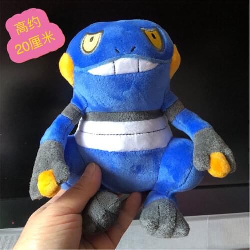 Pokemon Fighting Type Croagunk Soft Plush Children Gifts Action Figure Toys