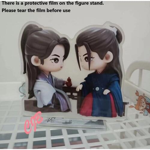 Word Of Honor Wen Kexing Character Figure Double-sided Human Standing For Desk Shan He Ling Zhou Zishu Q Version Stand Figure