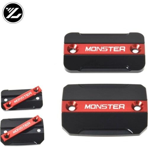 New Motorcycle Accessories Fits For FOR DUCATI Hypermotard Monster 796 696 695 795 797 821 899 Brake fluid reservoir cap covers