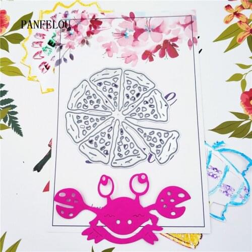 PANFELOU Delicious pizza metal craft paper die cutting dies Scrapbooking/DIY Easter Halloween Embossing mould cards
