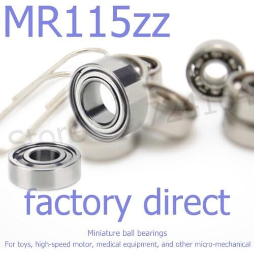 Factory direct sale MR115ZZ MR115 638/5ZZ L-1150ZZY04 5X11X4 mm high-quality goods model bearing helicopter model car available