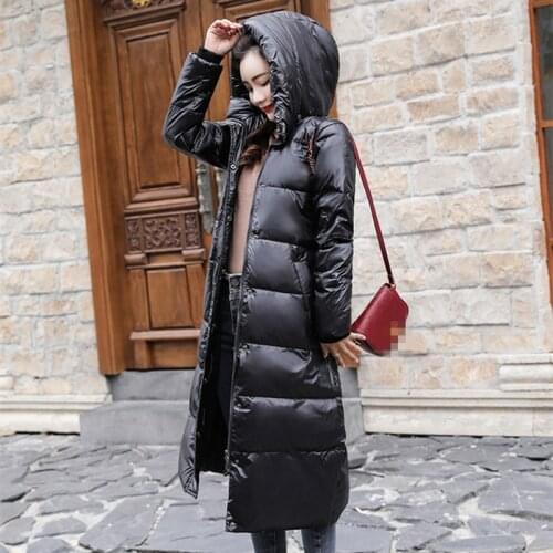 Womens Down Jacket Coat 2019 Winter Jacket Women Long Thick Coat For Women Hooded Down Parka Warm Female Clothes Waterproof