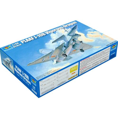 1/48 Fighter J-10B Raptors Chinese Assembled Aircraft Model
