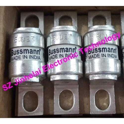 100%Authentic original Bussmann Fuse 80LET 80A 240V