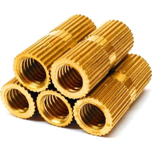【DX-Market】M6 Insert Nuts ,M1-M16 Brass Injection Nuts Plastic Toy Hardware ,B011