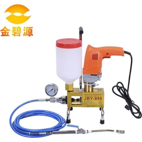 JBY999 Waterproofing concrete crack repair polyurethane foam epoxy resin injection grouting machine