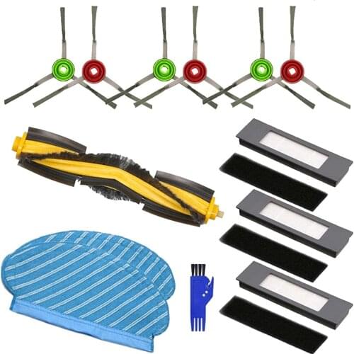HOT！-Suitable for Ecovacs Deebot OZMO 950 OZMO 920 Robot Vacuum Cleaner Rolling Brush Side Brush Filter Mop Cloth Spare Parts