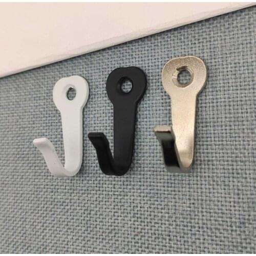 Key Hooks Hangers Black Wall Mounted Hooks Rustic Key Coat Bag Hat Hanger Rustic Clothes Hooks Wall Hanging Hooks 2PCS