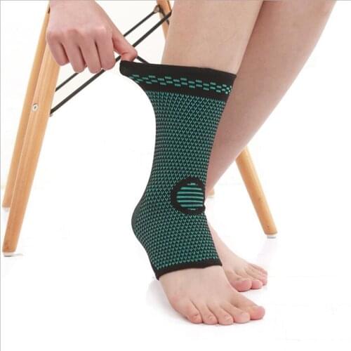 Foot Compression Sleeve Ankle Support Arch Brace Protector S-XL