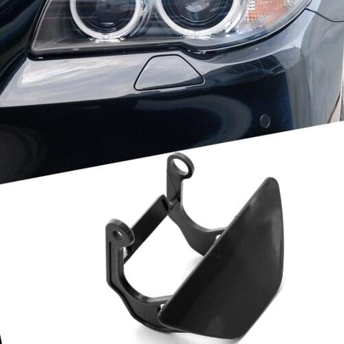 Lamp Cover Replacement Lens Parts Headlight Headlamp Washer Nozzle Cover Cap for BMW F10 F18 5 Series 2013-2016