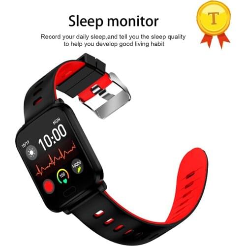 Sleep monitor smart band ip68 waterproof 1.3 inch IPS round big screen Sleep detection fitness tracker smart bracelet wristband