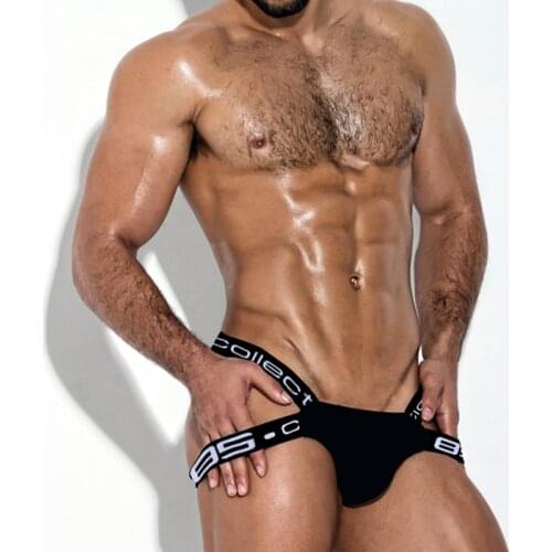 Four Cross Strap Underwear Men Thong 100%Cotton Sexy Gay Jockstrap Male Panties Cueca Tanga Hombre Low Waist Underpants