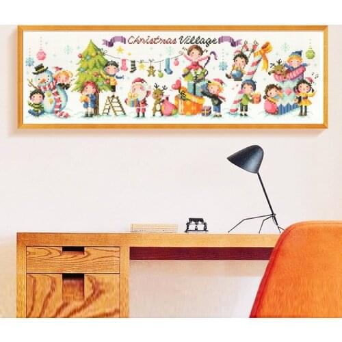 G68 Stitch Cross Stitch Kits Craft Packages Cotton Fabric Floss Counted New Designs Needlework Embroidery Cross-Stitching