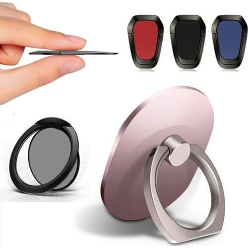Finger Ring Mobile Phone Smartphone Stand Holder For iPhone X MAX 8 7 6 6S Plus 5S 5 Smart Phone MP3 Car phone ring holder Stand