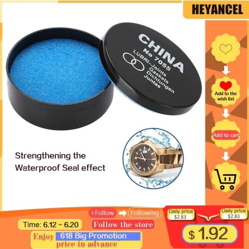 Waterproof Paste Watch Repair Grease Waterproof Sealer Strengthening Seal effect for Watch Gasket Watch Repair Tool