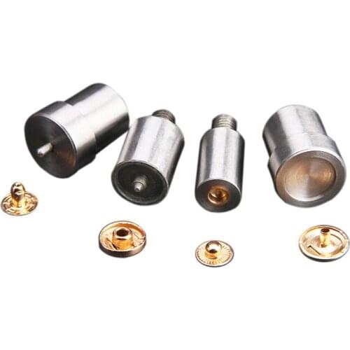 Buttons Molds Die for Metal Press Snap Fastener Buttons Rivet DIY Leather Clothing Belt,Snap Buttons Die
