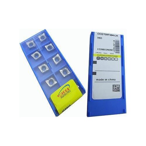 Promotional New 50PCS YUSING CCGT09T304 aluminum carbide insert cutters