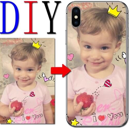 DIY Custom Dropshipping Luxury Soft silicone phone case for Iphone X XS MAX XR 6 6S 7 8 Plus soft Cover M-A69