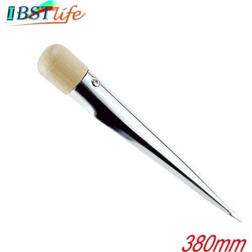 Rope Splicing Fid Spike Stainless Steel 304 Rope Splicing Spike Fid With Wooden Handle Yacht Boat Accessory Handle Strand Rigger