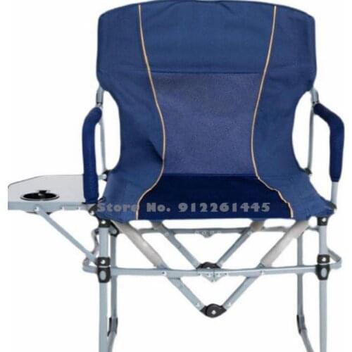 Folding Chair Outdoor Portable Ultra-light Telescopic Backrest Bold Chair Maza Camping Director Fishing Chair