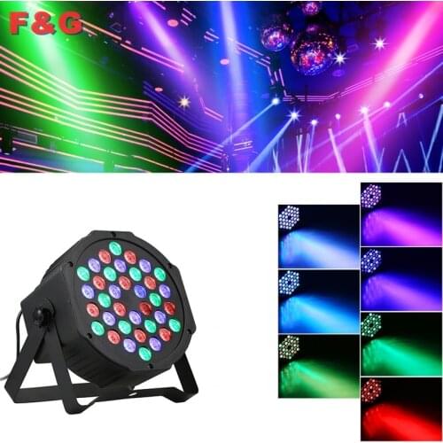 Led Par Licht 36X3W Dj Led Rgbw Par Verlichting Rgb Wash Disco Licht Dmx Controller Effect Voor kleine Paty Ktv Podium Verlichti