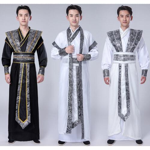 Tangsuit Dynasty Hanfu Dress for Men Traditional Chinese Asian Clothes Dance Costume Festival Outfits National Ancient Cosplay