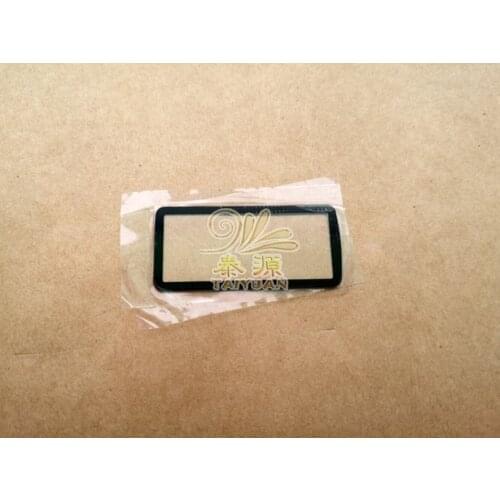 For Nikon D7500 Top Cover Small LCD Screen Display Outer Protector Protective External Glass Window NEW Original