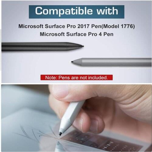 For SurfacePro4/5/6/7 Pen High Sensitivity Pen Refill Sensitive Fine Rubber Nib Surface Pen Tips Replacement