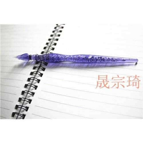 2021 New Design Glass Pen Creative Glass Dip Pen Japanese And Korean Stationery Business Gift Pen
