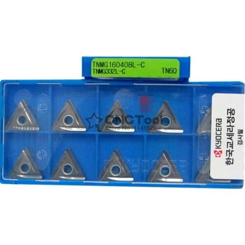 Free shopping! 10PCS TNMG160408L-C TN60 lathe cutting tools CNC blade alloy carbide cutting tool carbide inserts