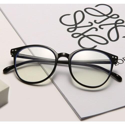 Bohosco Anti Blue Ray Glasses UV 400 Spectacle UV Blue Light Blocking Glasses Optical Eye Blocking Gaming Filter Round Eyewear