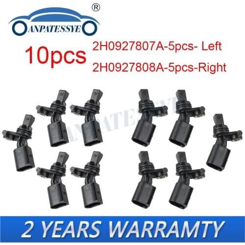 ABS Sensor ABS Wheel Speed Sensor Rear Right & Left For A3 TT Passat Amarok 2H0927807A 2H0 927 808 A 2H0927808A