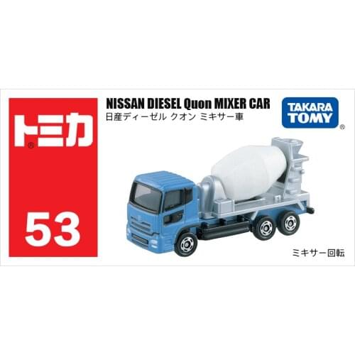TAKARA TOMY 1:64 nissan diesel quon mixer model car