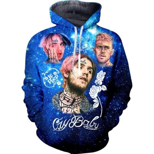 OGKB 2019 lil peep 3D Print Hoodies Sweatshirts Harajuku Women/Men long sleeve streetwear hit hop streetwear Clothes