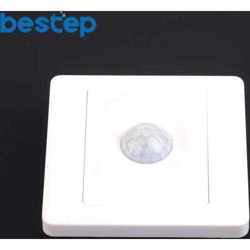 Motion Sensor Switch 110V 220V PIR Infrared Auto Control ON/Off LED lamp lighting Switch Smart Human body induction Detector