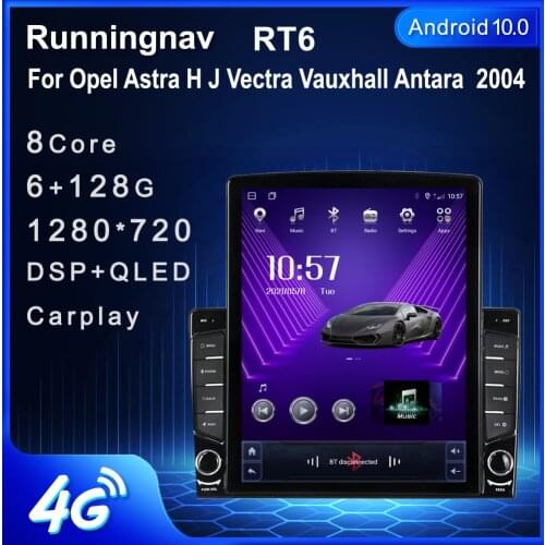 Runningnav For Opel Astra H J Vectra Vauxhall Antara 2004 Tesla Type Android Car Radio Multimedia Video Player Navigation GPS