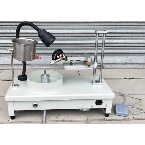 Gem Faceting Machine Jade Stone Angle polishing Machine Jewelry Polisher Flat Grinder Gemstone face grinding Speed Adjustable