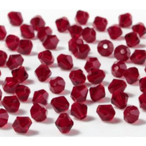 Dark Siam 3mm 720pcs/Lot Chinese Top Quality Crystal Bicone Beads Free Shipping