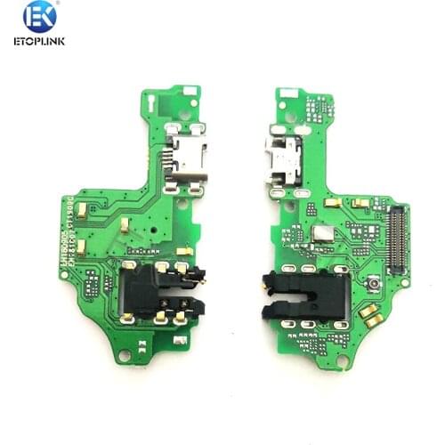 Charger USB Dock For Y9 Y7 Y6 Pro Y5 Prime GR5 2017 2018 2019 USB Charger Dock Port Board With Mic Microphone Flex Cable
