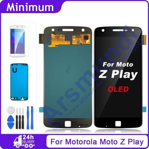For Motorola Moto Z Play XT1635 5.5" LCD Display Touch Screen Digitizer Assembly Replacement Parts For Moto Z Play ZPlay