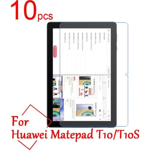 10pcs/lot Ultra Clear/Matte/Nano anti-Explosion LCD Screen Protector Film cover For Huawei MatePad T10 T 10S 10.1in tablet film