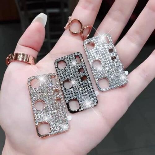 Diamond Metal Note 20 Ultra Phone Camera Lens Protection Case for Samsung Galaxy Note20 S20Plus Ultra Lens Protector Cover FA47