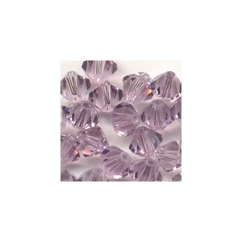Free Shipping, 720pcs/Lot 3mm light amethyst color Chinese Top Quality Crystal Bicone Beads