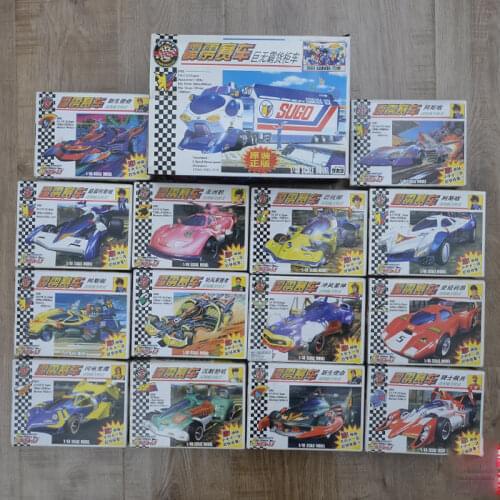 Lets & Go Classic Nostalgia Future GPX Cyber Formula Scale 1/48 Assembling Action Figure Model Boy Toys