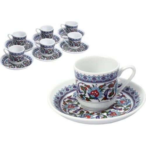 TOPKAPI PALACE MOTIF TURKISH COFFEE CUP SET