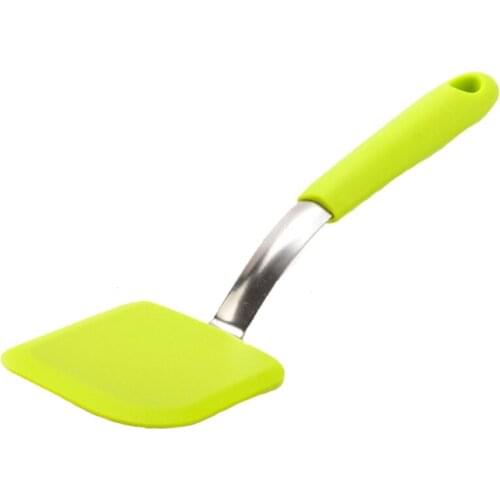 Shovel Silicone Easy To Clean Frying Utensils Kitchen Heat-resistant Non-stick Long-handled Kitchen Tools