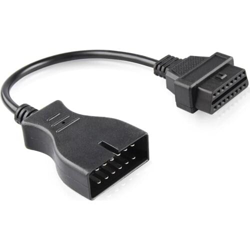 SALE 2021 Newest OBD 2 OBD2 Connector for GM 12 Pin Adapter to 16Pin Diagnostic Cable GM 12Pin For GM Vehicles Free Shipping