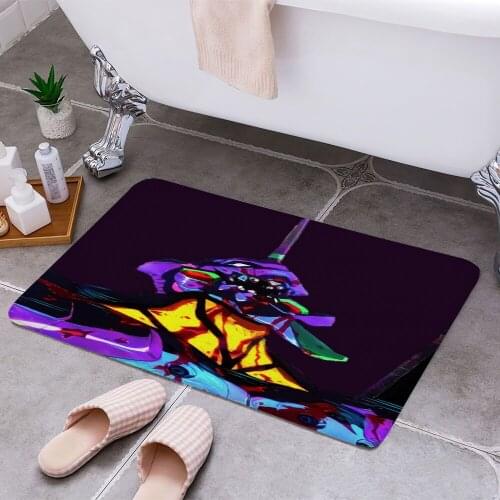 Eva 01 Cheaper Anti-slip Modern Area Rugs Living Room Balcony Bathroom Printed Carpet Doormat Hallway Bath Mat