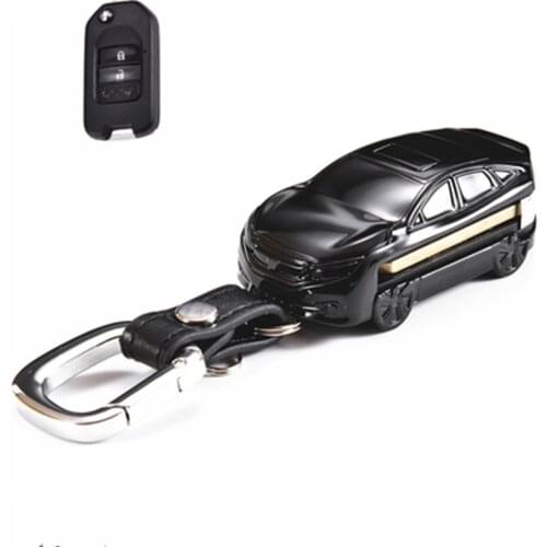 New ABS material Car Styling Key Case For Honda tenth generation Civic car key protective URV Insight Crv Xrv Accord Odyssey