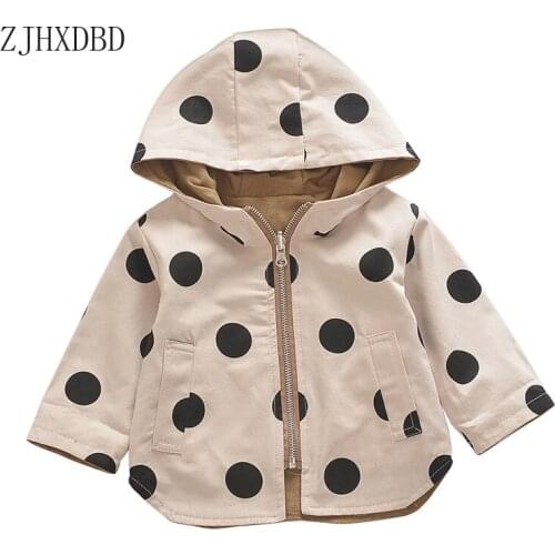 Toddler Girl Fall Clothes Baby Trench Coat Kids Clothes Girls Jackets Coats Infantil Children Clothes Hooded Outwear Windbreaker